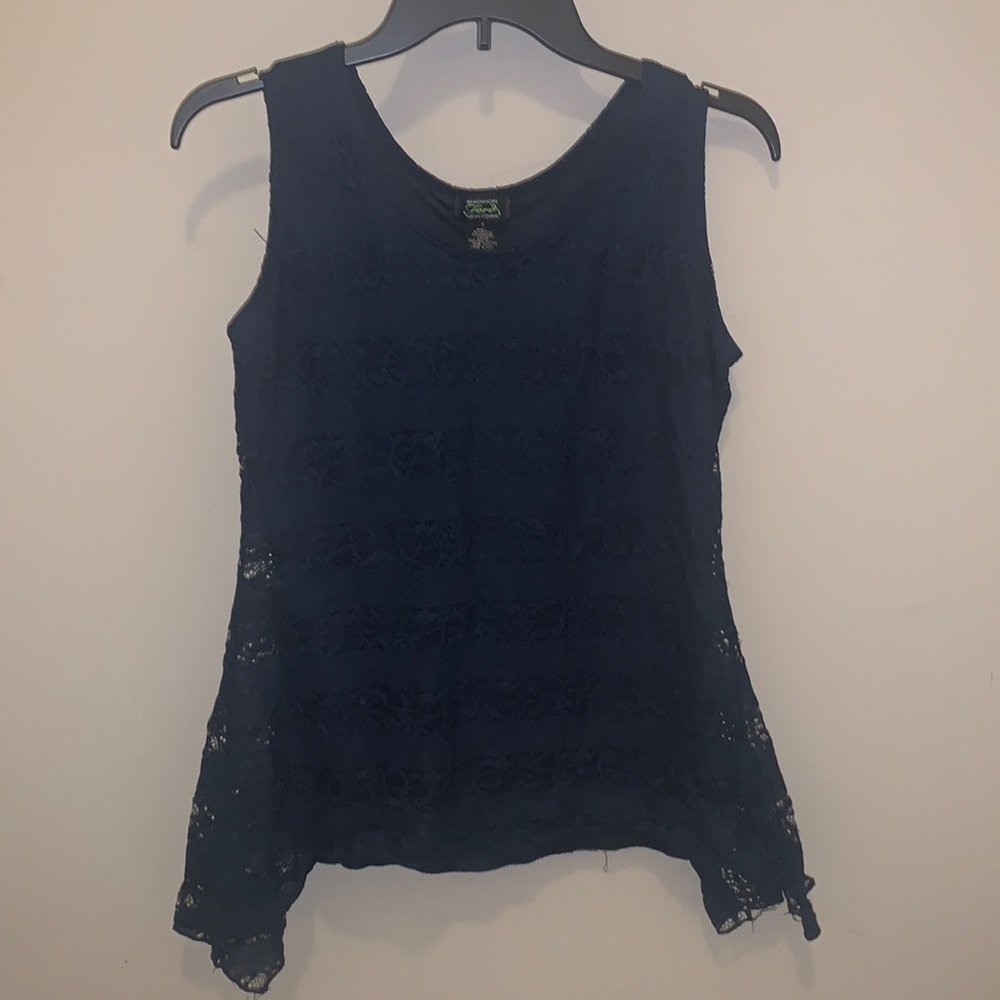 Navy blue top